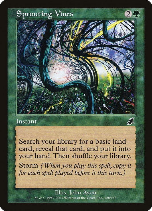 Image for Sprouting Vines (128) (Scourge) - Magic: The Gathering