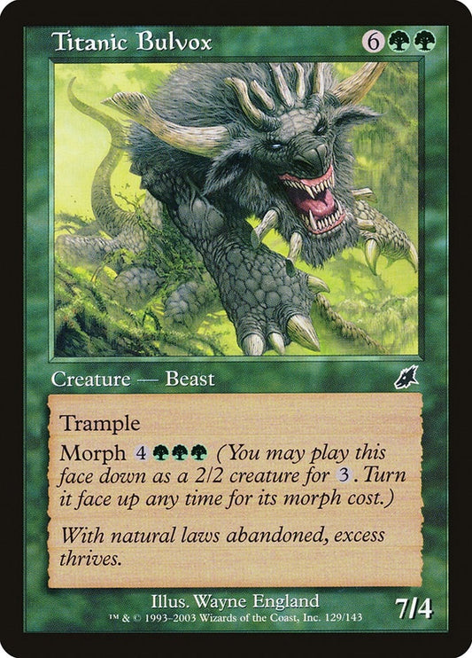 Image for Titanic Bulvox (129) (Scourge) - Magic: The Gathering