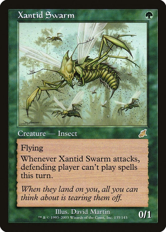 Image for Xantid Swarm (135) (Scourge) - Magic: The Gathering