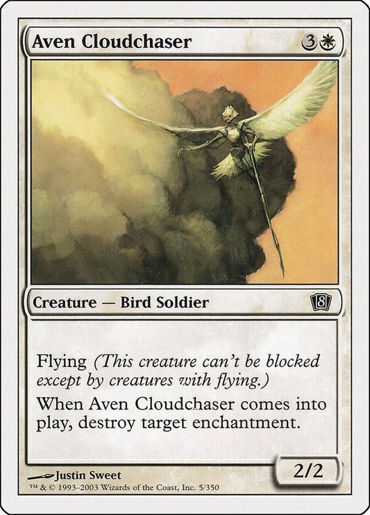 Image for Aven Cloudchaser (5) (8th Edition) - Magic: The Gathering