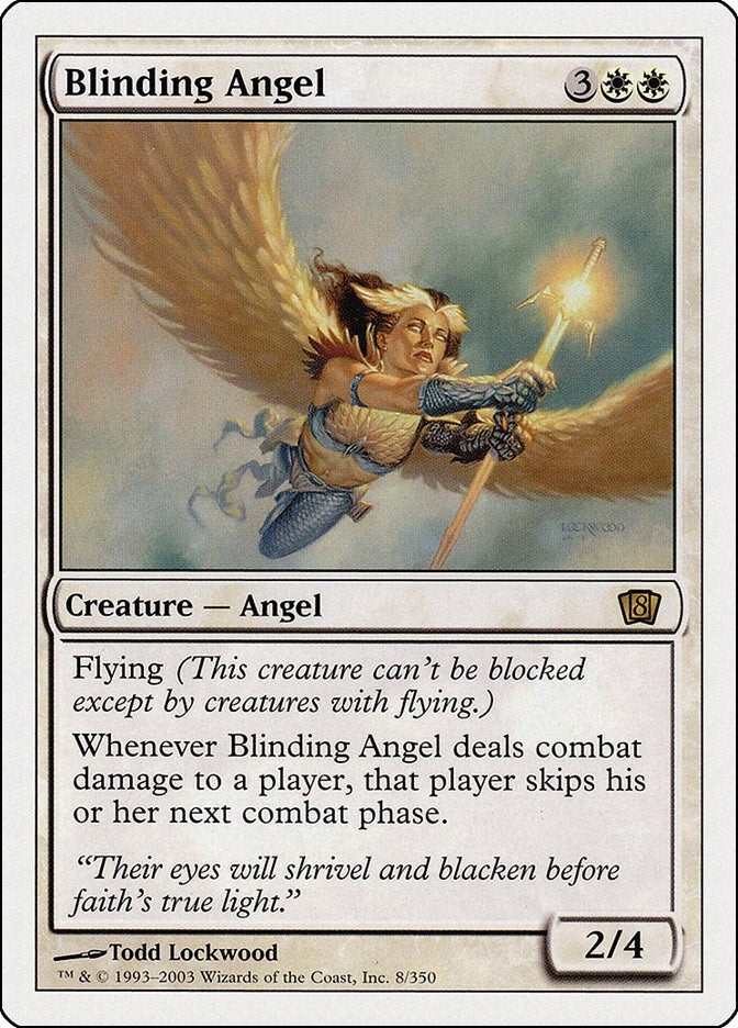 Image for Blinding Angel (8) (8th Edition) - Magic: The Gathering