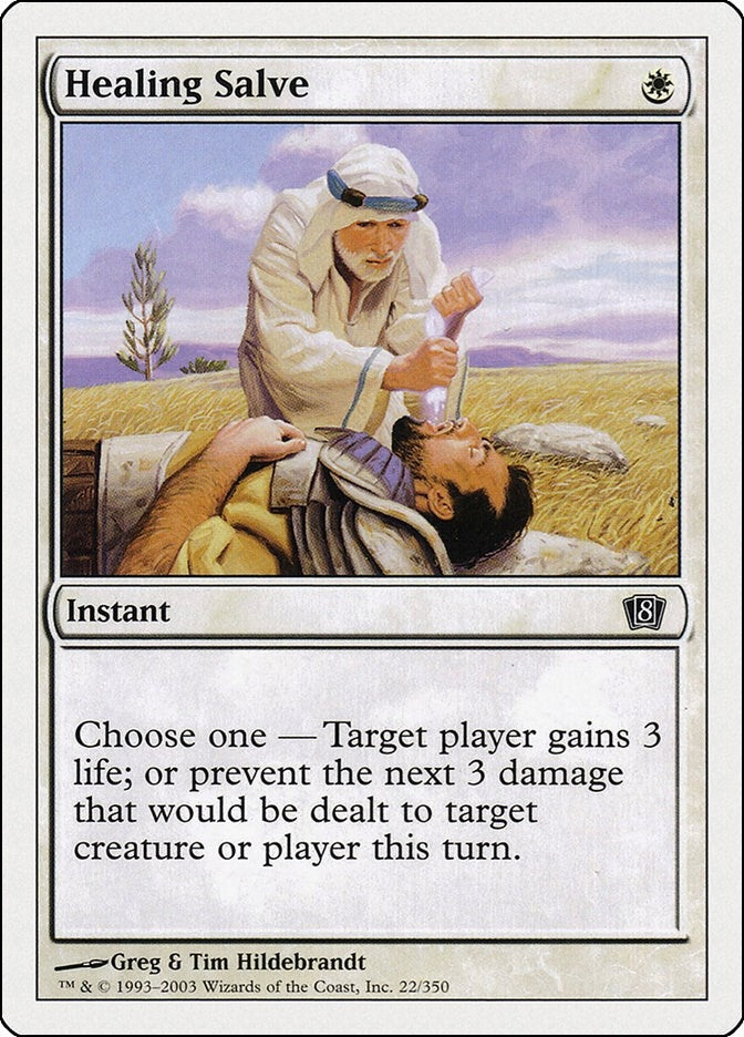 Image for Healing Salve (22) (8th Edition) - Magic: The Gathering