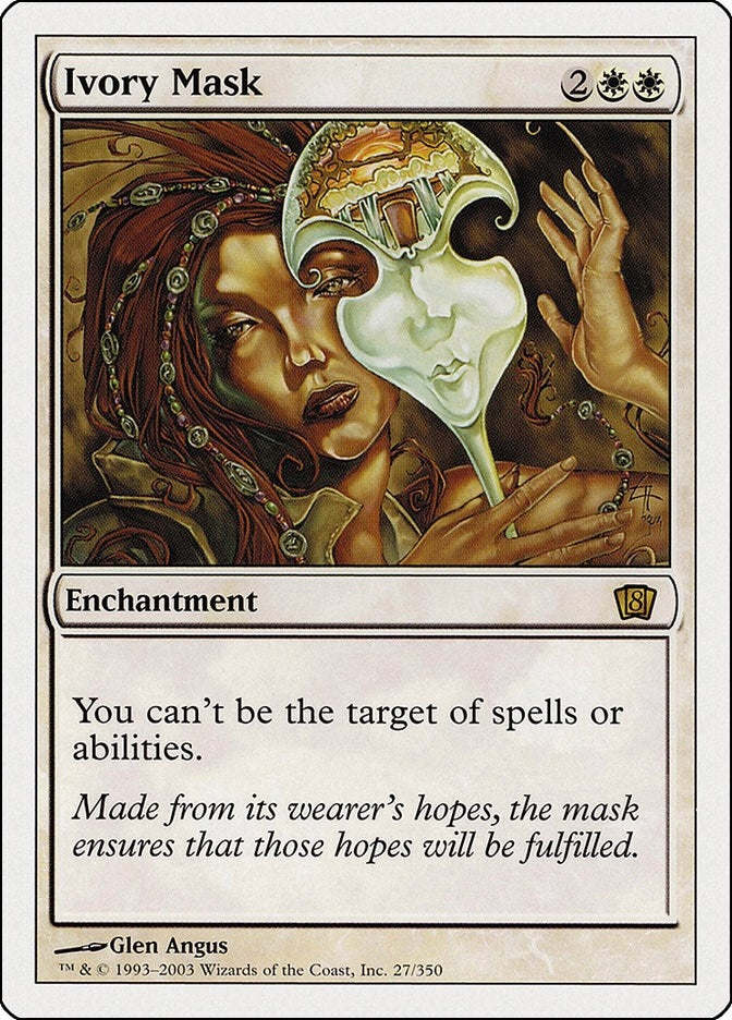 Image for Ivory Mask (27) (8th Edition) - Magic: The Gathering