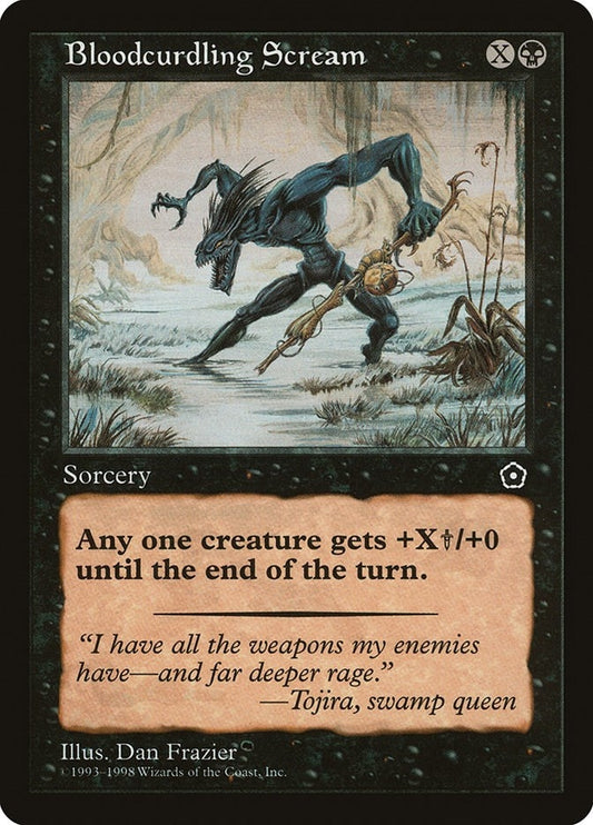 Image for Bloodcurdling Scream (Portal Second Age) - Magic: The Gathering