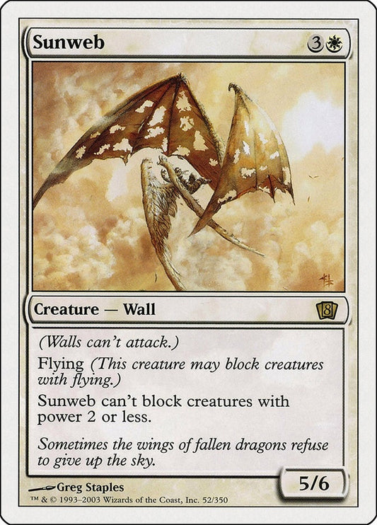 Image for Sunweb (52) (8th Edition) - Magic: The Gathering