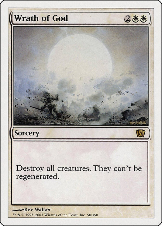 Image for Wrath of God (58) (8th Edition) - Magic: The Gathering