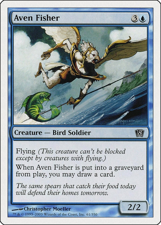 Image for Aven Fisher (61) (8th Edition) - Magic: The Gathering