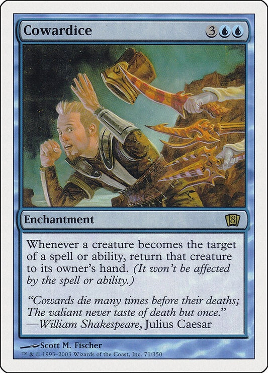 Image for Cowardice (71) (8th Edition) - Magic: The Gathering