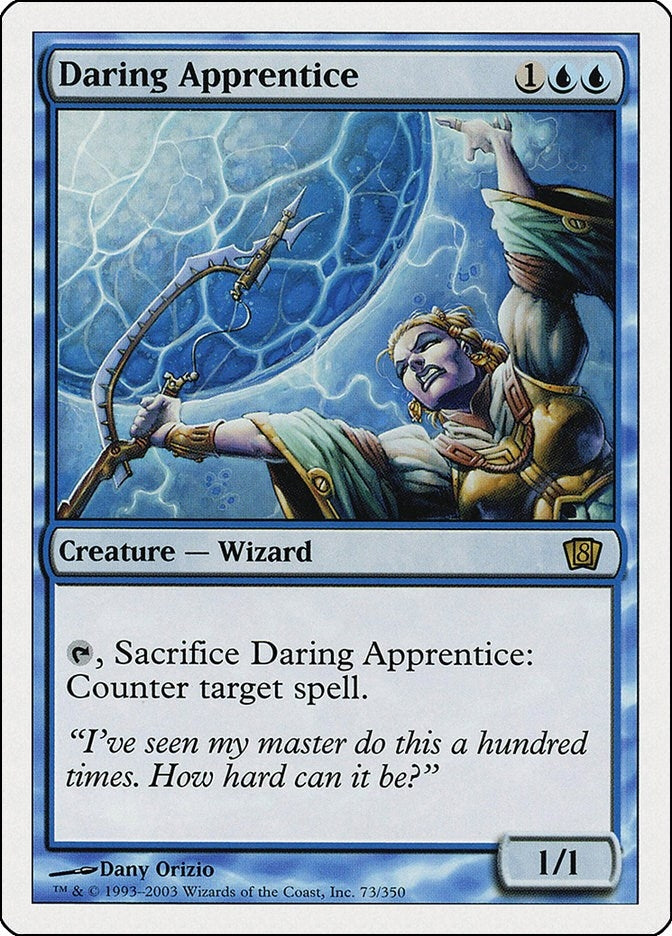 Image for Daring Apprentice (73) (8th Edition) - Magic: The Gathering