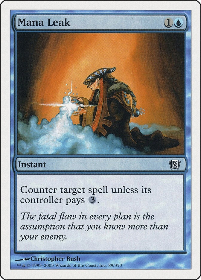 Image for Mana Leak (89) (8th Edition) - Magic: The Gathering
