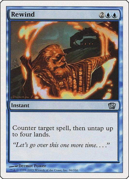 Image for Rewind (96) (8th Edition) - Magic: The Gathering