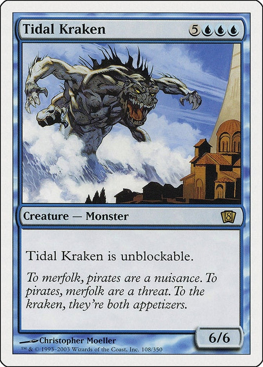 Image for Tidal Kraken (108) (8th Edition) - Magic: The Gathering