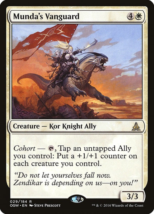 Image for Munda's Vanguard (29) (Oath of the Gatewatch) - Magic: The Gathering