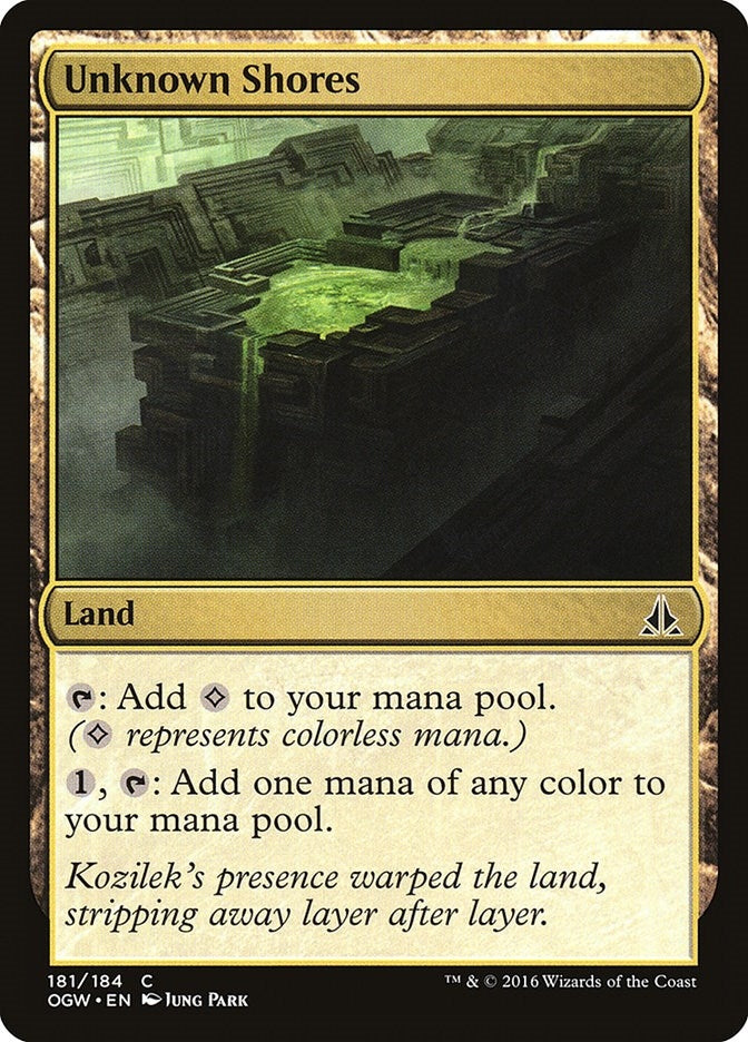 Image for Unknown Shores (181) (Oath of the Gatewatch) - Magic: The Gathering