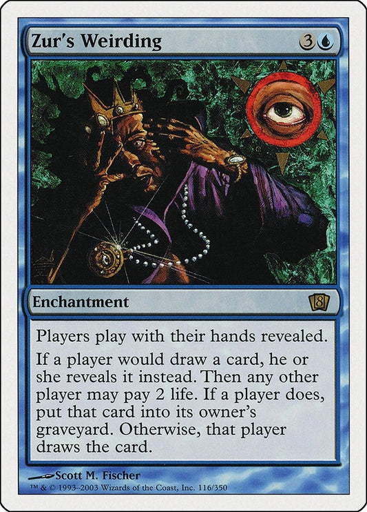 Image for Zur's Weirding (116) (8th Edition) - Magic: The Gathering