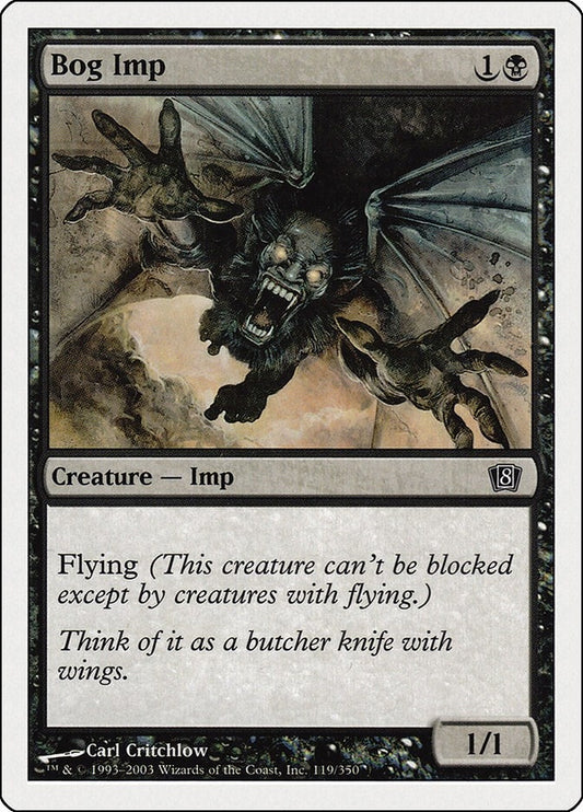 Image for Bog Imp (119) (8th Edition) - Magic: The Gathering