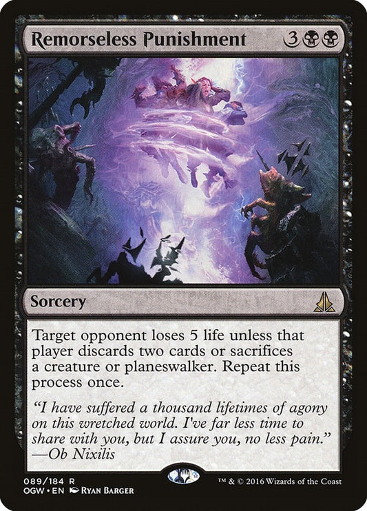 Image for Remorseless Punishment (89) (Oath of the Gatewatch) - Magic: The Gathering