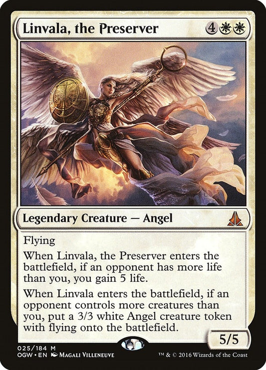 Image for Linvala, the Preserver (25) (Oath of the Gatewatch) - Magic: The Gathering