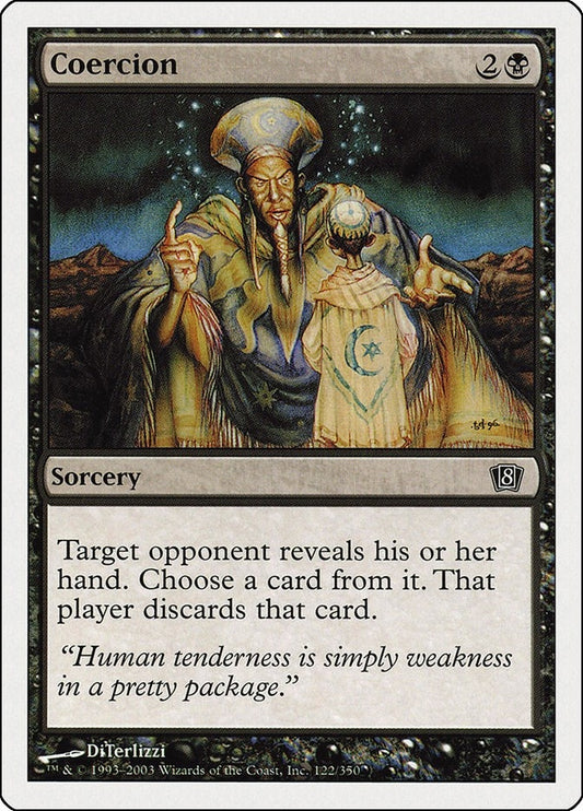 Image for Coercion (122) (8th Edition) - Magic: The Gathering