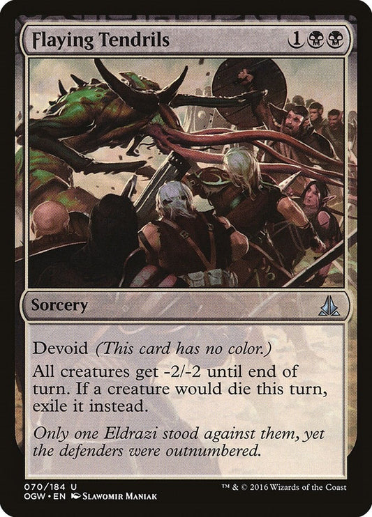 Image for Flaying Tendrils (70) (Oath of the Gatewatch) - Magic: The Gathering