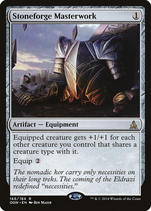 Image for Stoneforge Masterwork (166) (Oath of the Gatewatch) - Magic: The Gathering