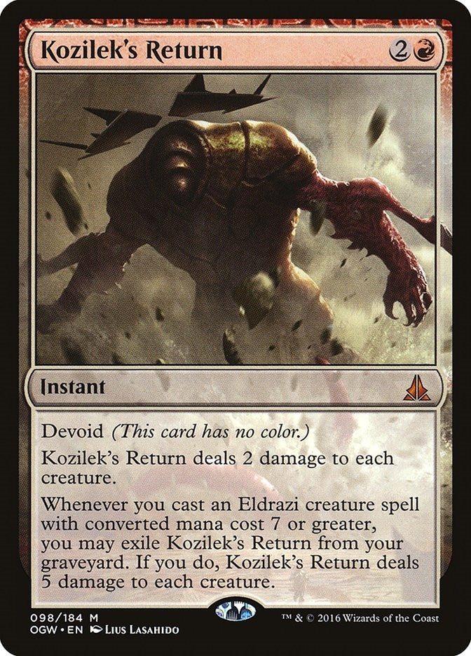 Image for Kozilek's Return (98) (Oath of the Gatewatch) - Magic: The Gathering