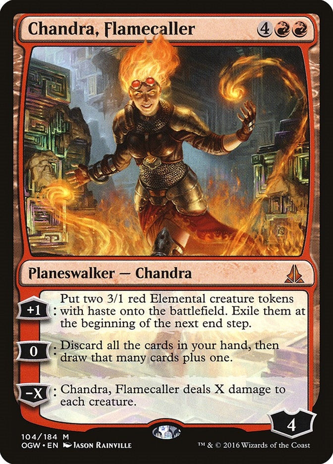 Image for Chandra, Flamecaller (104) (Oath of the Gatewatch) - Magic: The Gathering