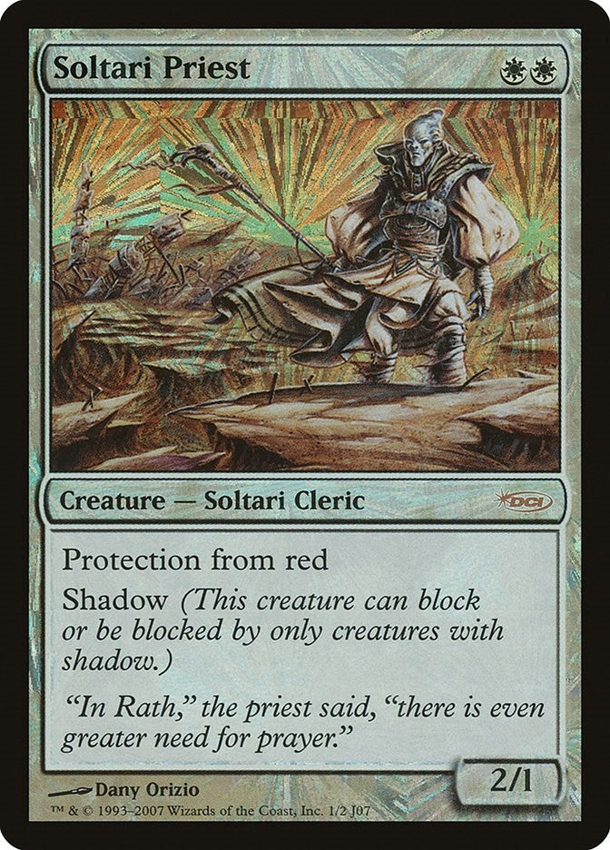 Image for Soltari Priest (Scholarship Series) (1) (Junior Series Promos) - Magic: The Gathering