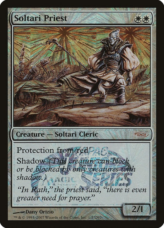 Image for Soltari Priest (Junior APAC Series) (1) (Junior Series Promos) - Magic: The Gathering