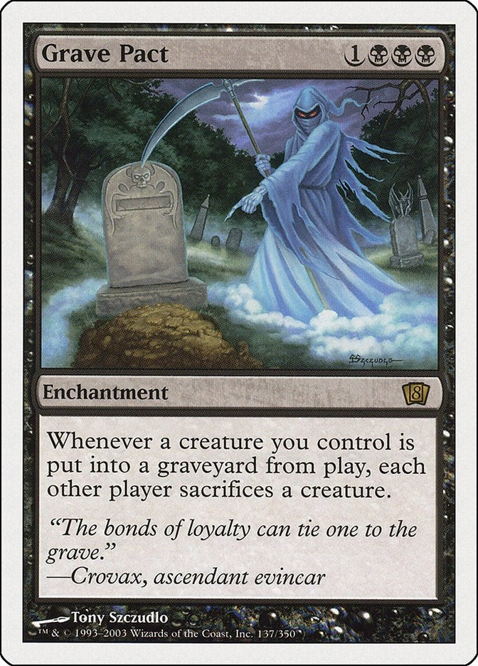 Image for Grave Pact (137) (8th Edition) - Magic: The Gathering