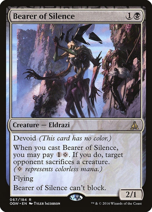 Image for Bearer of Silence (67) (Oath of the Gatewatch) - Magic: The Gathering