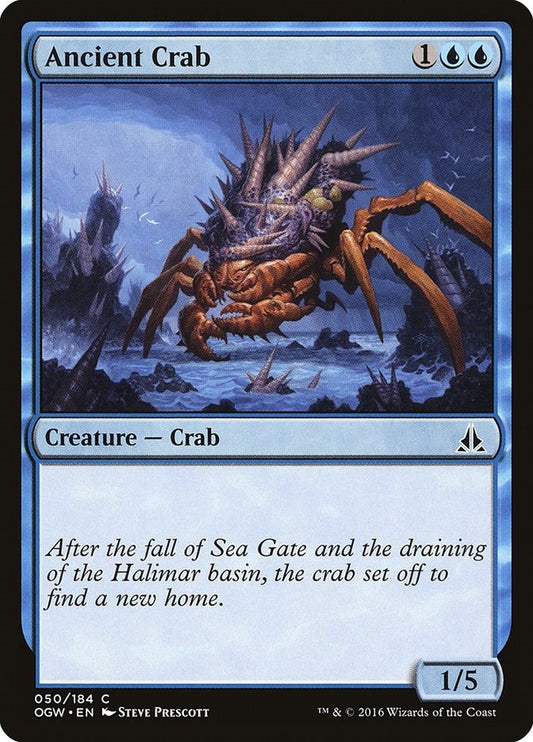 Image for Ancient Crab (50) (Oath of the Gatewatch) - Magic: The Gathering