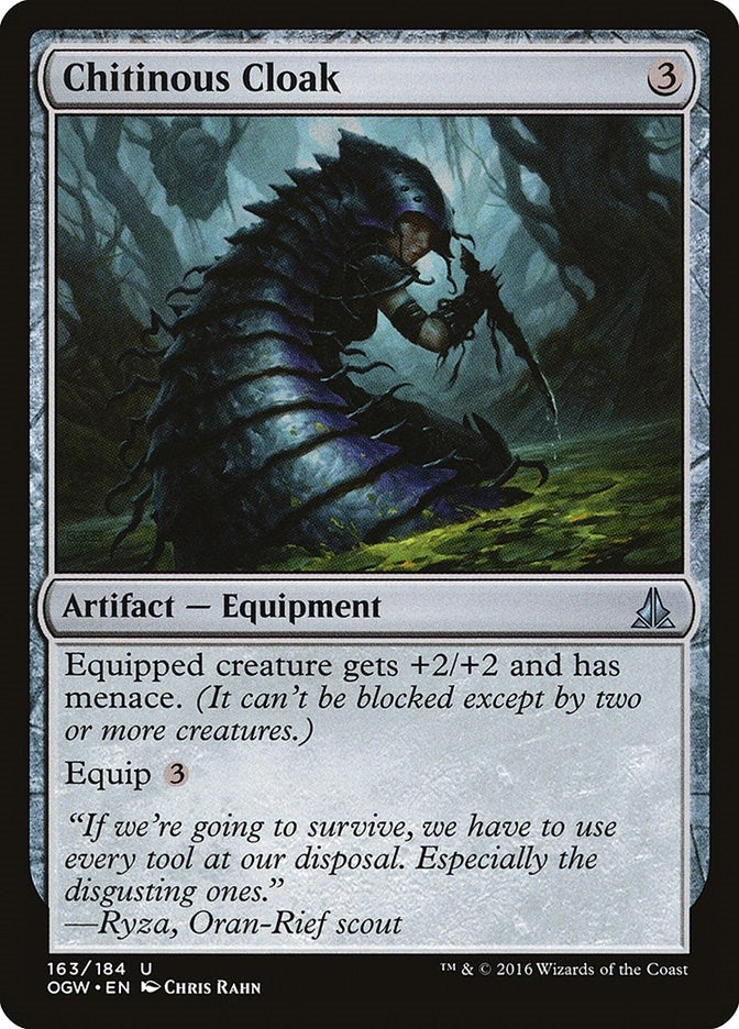 Image for Chitinous Cloak (163) (Oath of the Gatewatch) - Magic: The Gathering