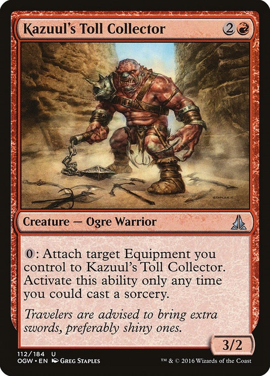 Image for Kazuul's Toll Collector (112) (Oath of the Gatewatch) - Magic: The Gathering