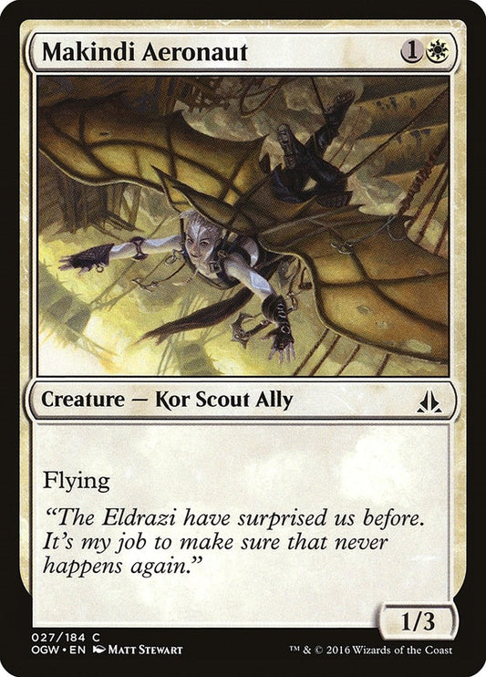 Image for Makindi Aeronaut (27) (Oath of the Gatewatch) - Magic: The Gathering