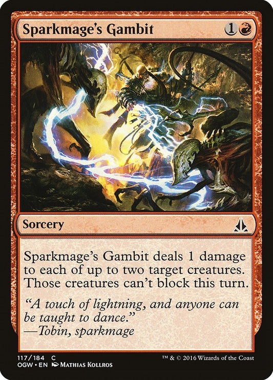Image for Sparkmage's Gambit (117) (Oath of the Gatewatch) - Magic: The Gathering
