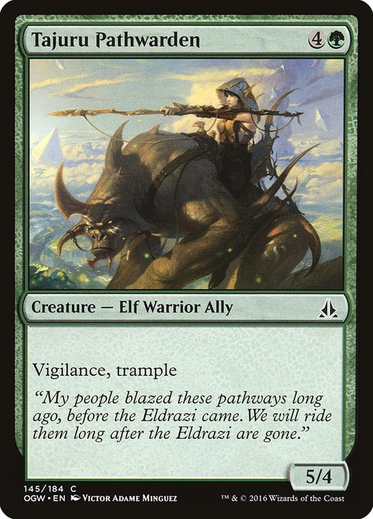 Image for Tajuru Pathwarden (145) (Oath of the Gatewatch) - Magic: The Gathering