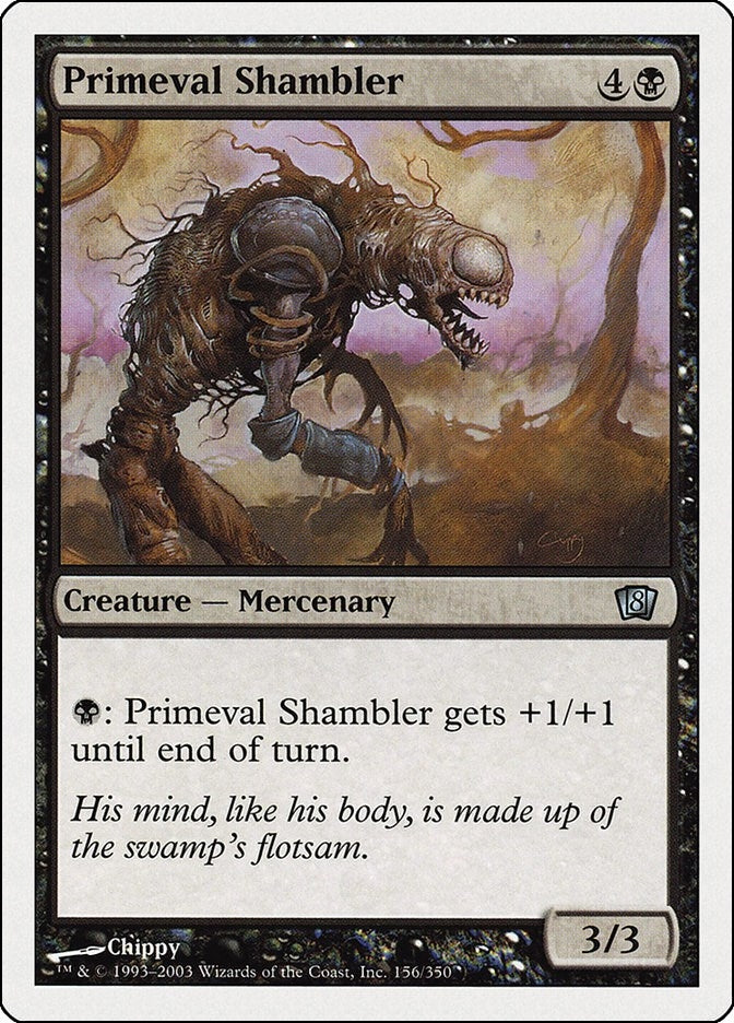 Image for Primeval Shambler (156) (8th Edition) - Magic: The Gathering