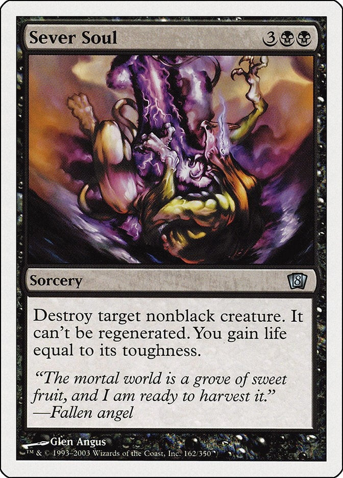 Image for Sever Soul (162) (8th Edition) - Magic: The Gathering