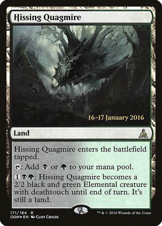 Image for Hissing Quagmire (171) (Prerelease Cards) - Magic: The Gathering