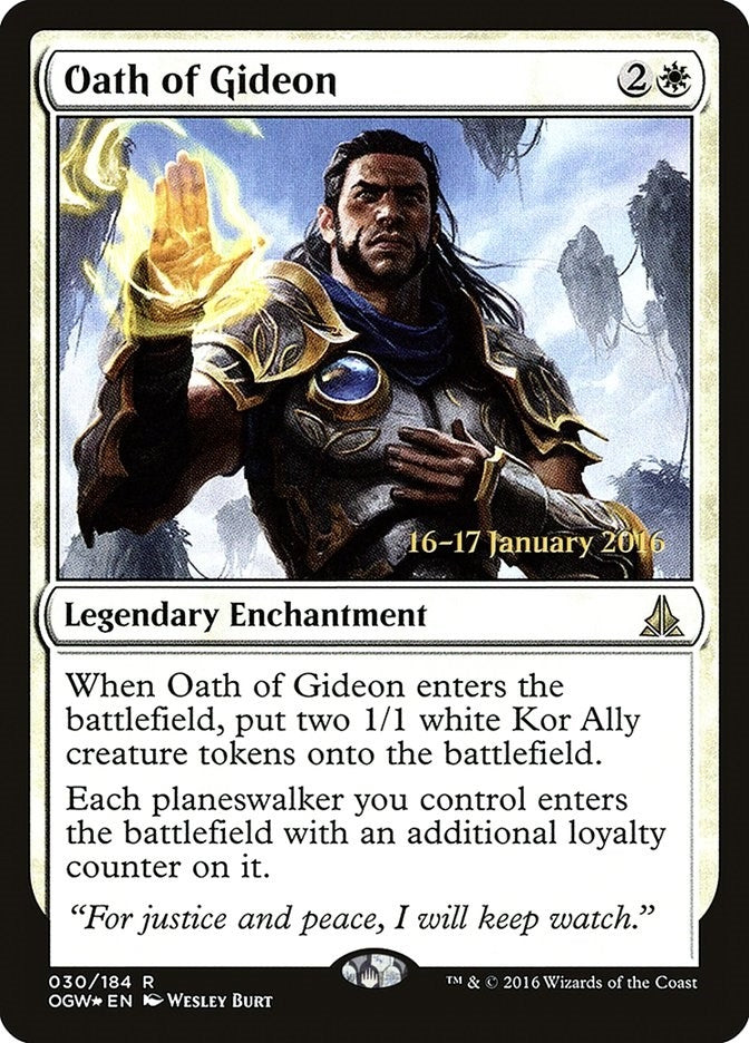 Image for Oath of Gideon (30) (Prerelease Cards) - Magic: The Gathering