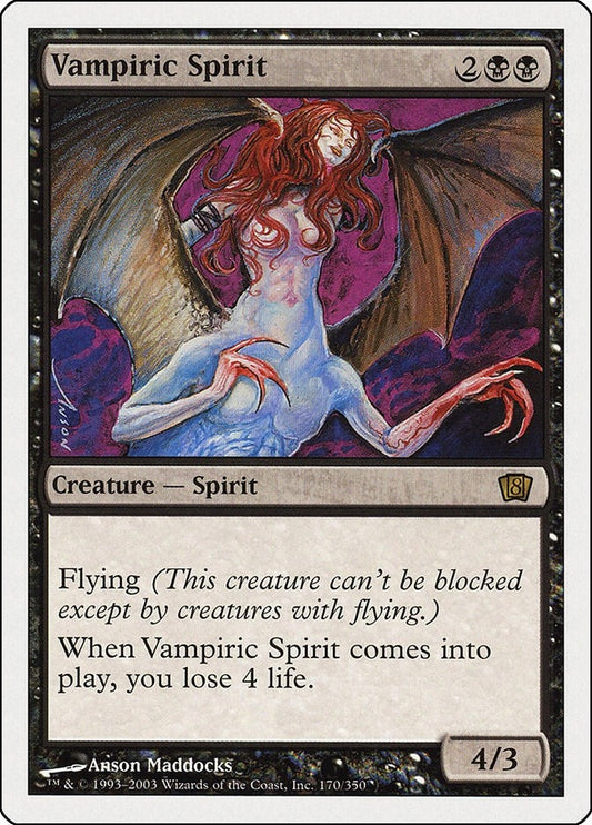 Image for Vampiric Spirit (170) (8th Edition) - Magic: The Gathering