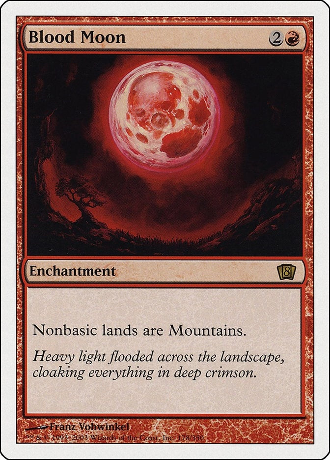 Image for Blood Moon (178) (8th Edition) - Magic: The Gathering