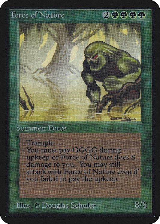 Image for Force of Nature (Alpha Edition) - Magic: The Gathering