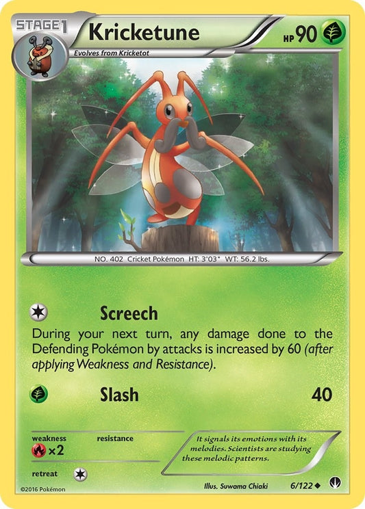 Image for Kricketune (6/122) (XY - BREAKpoint) - Pokemon