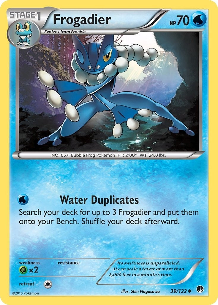 Image for Frogadier (39/122) (XY - BREAKpoint) - Pokemon