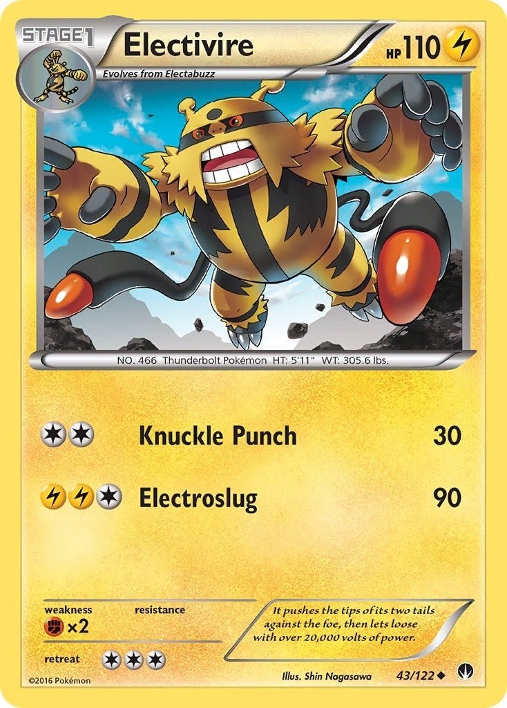 Image for Electivire (43/122) (XY - BREAKpoint) - Pokemon