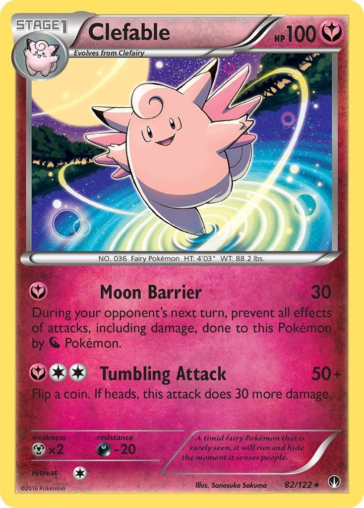 Image for Clefable (82/122) (XY - BREAKpoint) - Pokemon