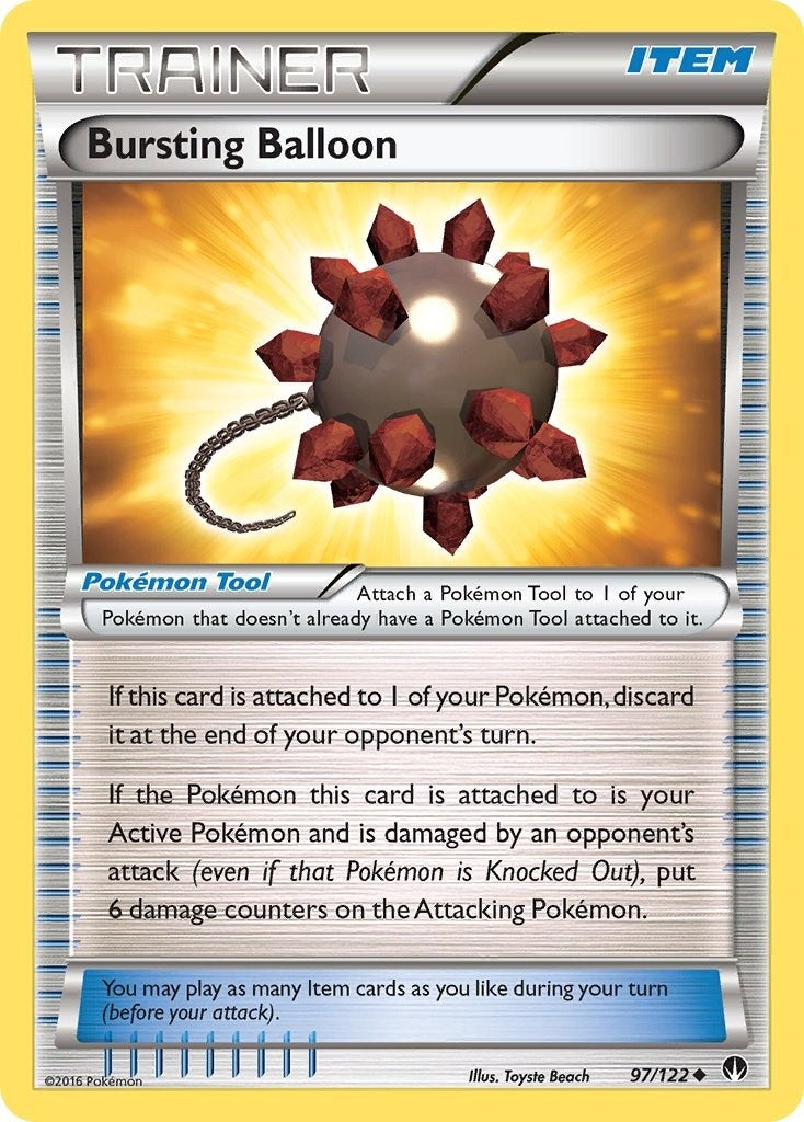 Image for Bursting Balloon (97/122) (XY - BREAKpoint) - Pokemon