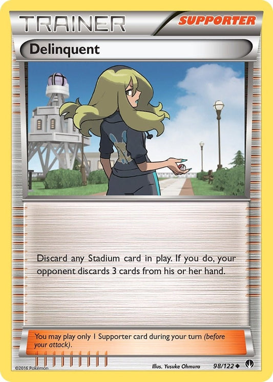 Image for Delinquent (98/122) (XY - BREAKpoint) - Pokemon